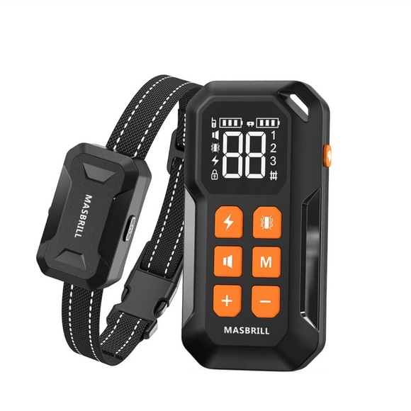 Wireless Dog Fence & Training Collar - Black and Orange - Picture 3 of 7